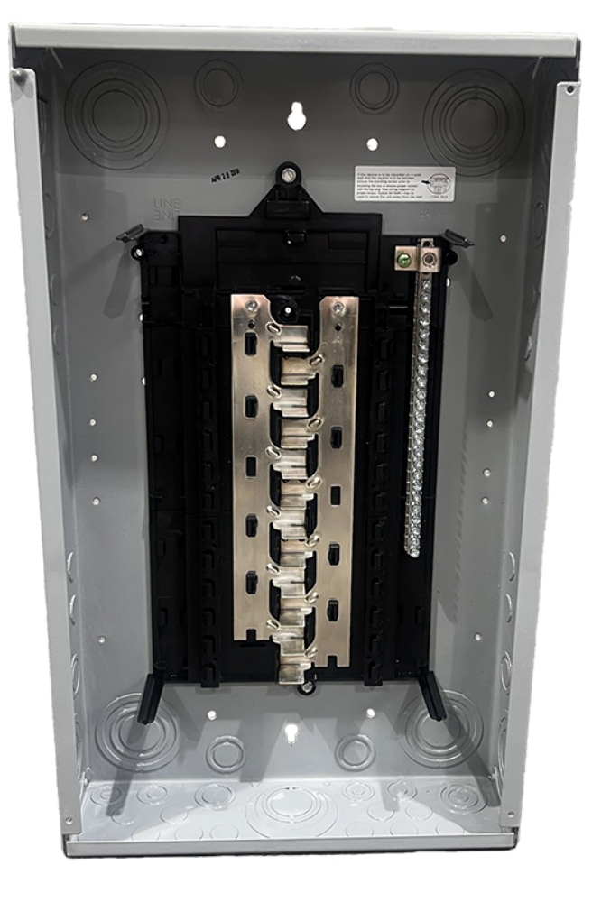 Siemens S2424C1125 Main Breaker or Main Lug Loadcenter – 125A, 120/240V, 1PH, 3W, 24 Spaces, Aluminum Bus, NEMA 1, ES Series