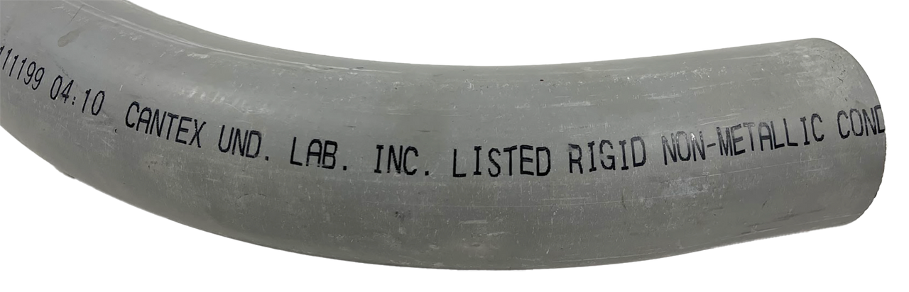 Cantex 5133829 90 Degree Elbow Joint 2 1/2 Inch PVC