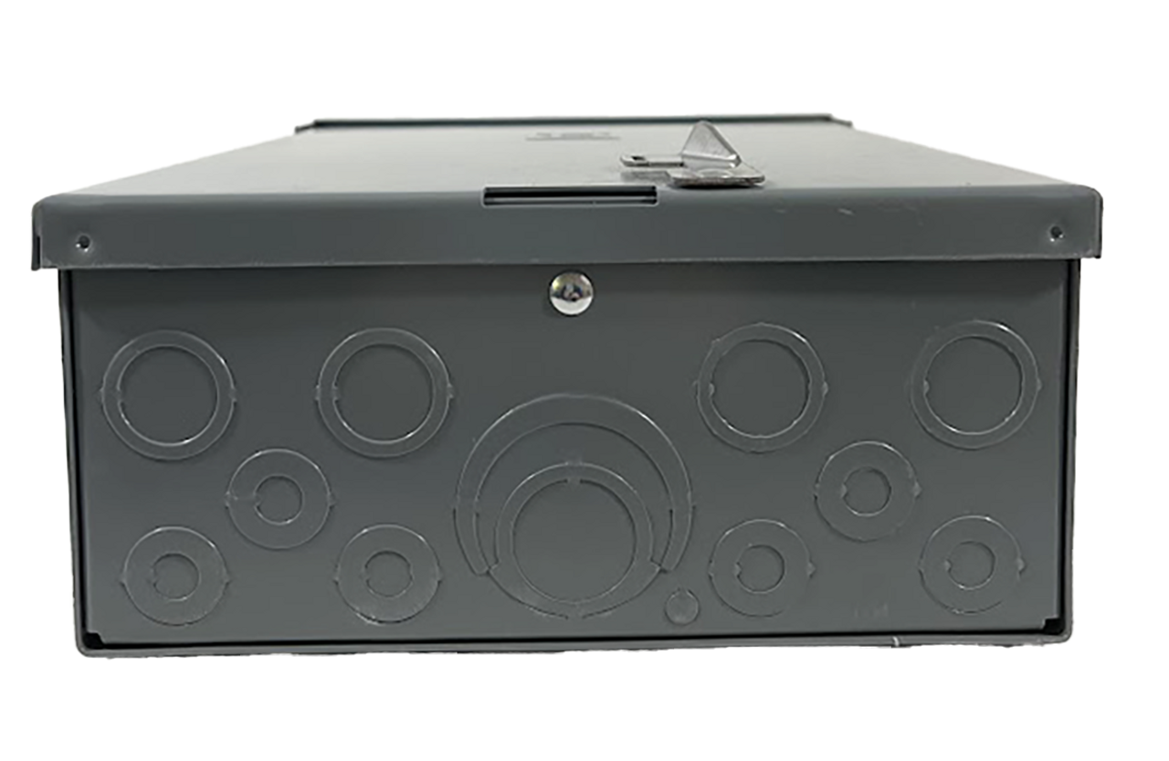 Square D HOM612L100RB Main Lug Load Center 100A 120/240V 1PH 3W NEMA 3R
