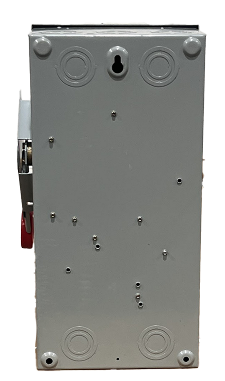 Eaton DH261FGK Fusible Disconnect Heavy Duty 30A 600V NEMA 1 2P 1Ph 2W