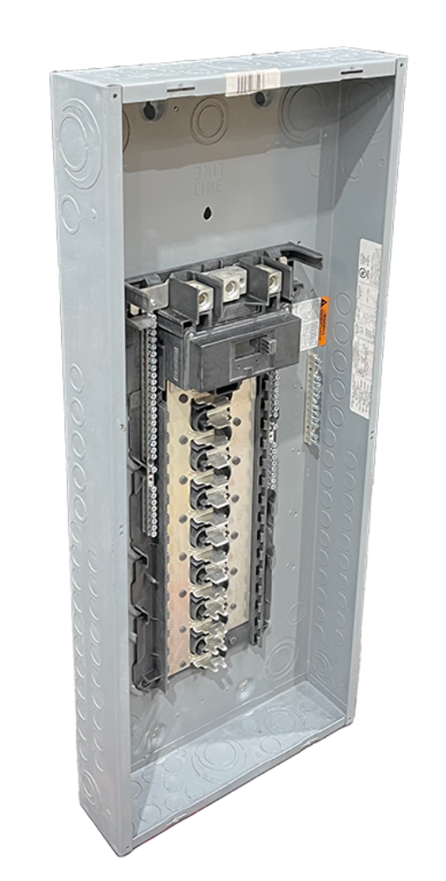 Square D HOM3040M200TC Main Breaker Load Center 200A 120/240V 1PH 3W NEMA 1 30SP 40CR  AL Bus Bar