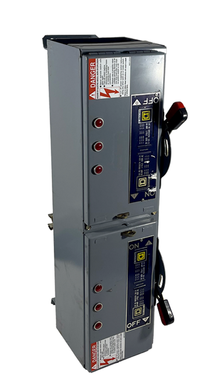 Square D QMB362TW Fusible Disconnnect 60/60A 600V 3P 3PH Twin Switch Unit