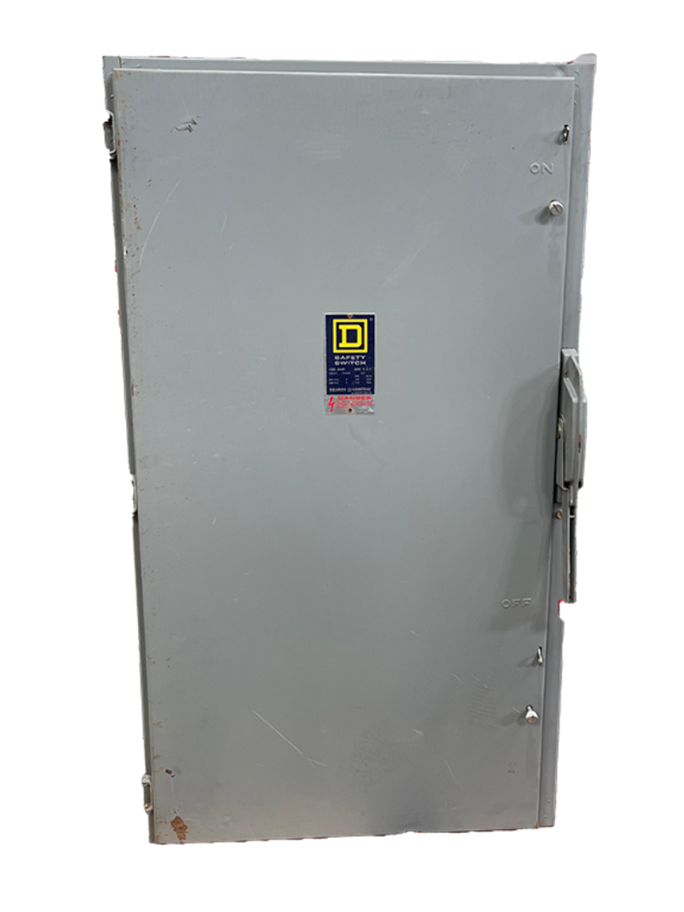 Square D H365 Fusible Safety Switch 400A 600VAC 3Ph Series E2 NEMA 1