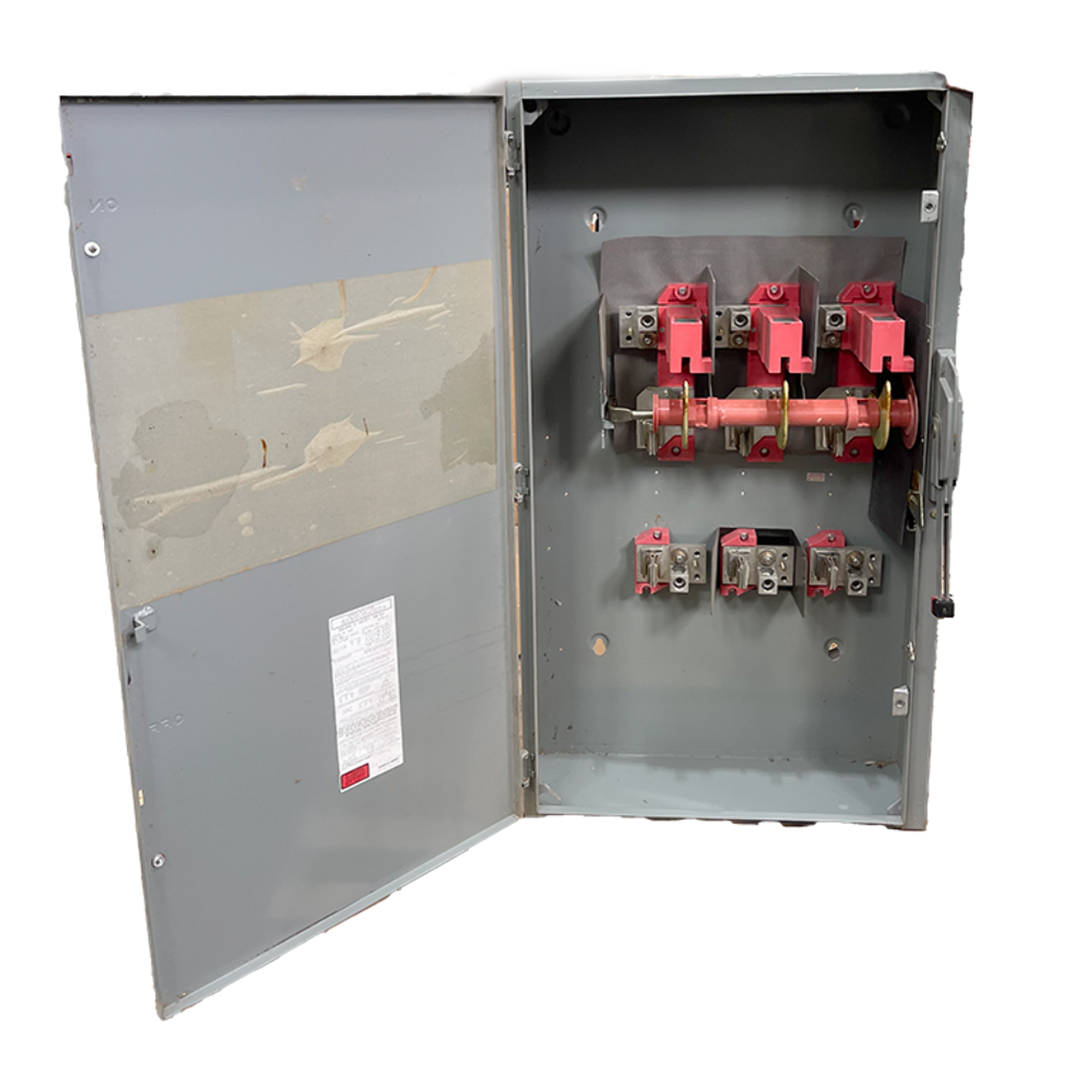 Square D H365 Fusible Safety Switch 400A 600VAC 3Ph Series E2 NEMA 1