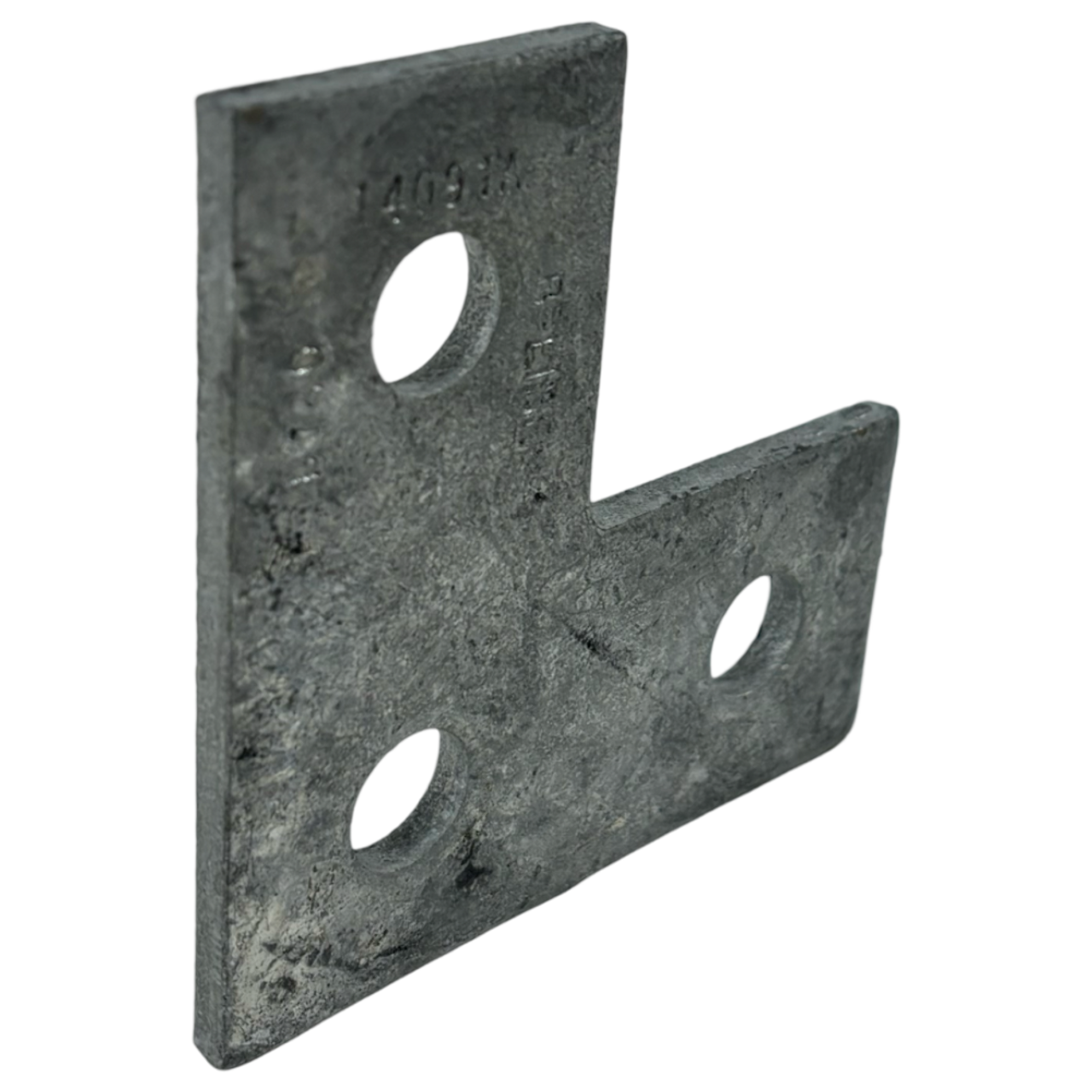 Eaton B-Line B140HDG 3-Hole Corner Plate Hot Dip Galvanized