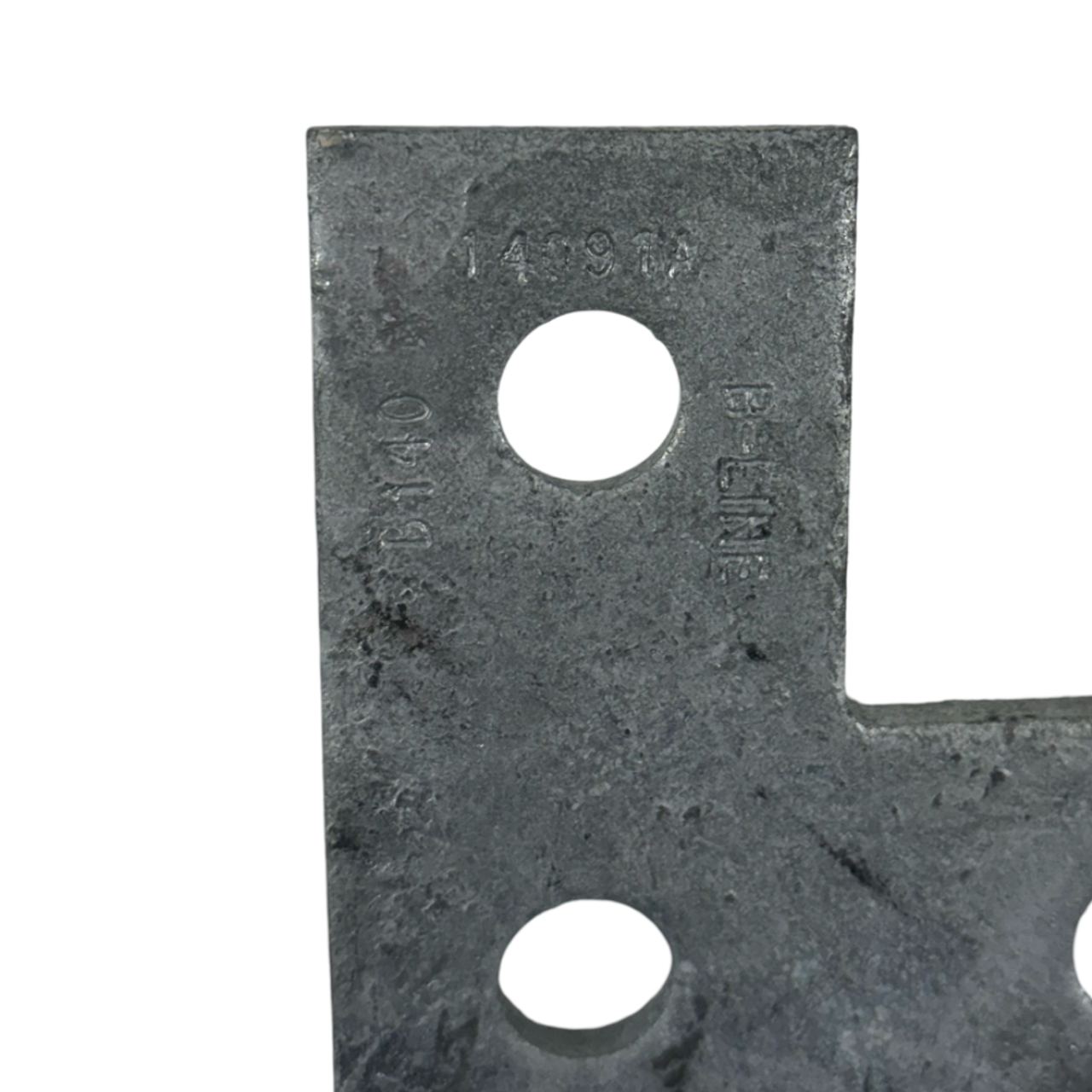 Eaton B-Line B140HDG 3-Hole Corner Plate Hot Dip Galvanized