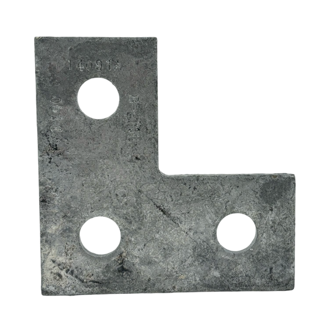 Eaton B-Line B140HDG 3-Hole Corner Plate Hot Dip Galvanized