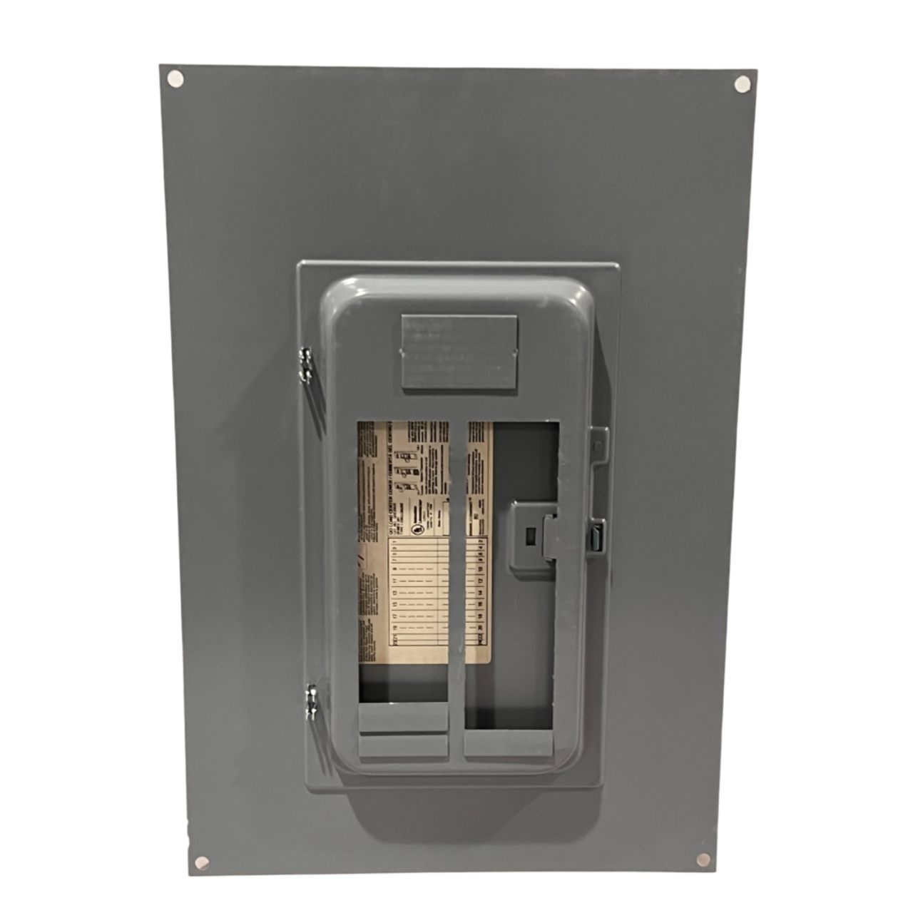 Square D QOC24US Load Center Cover Surface Mount L: 20.18" W: 14.25" Non-Vented 24 Spaces NEMA 1