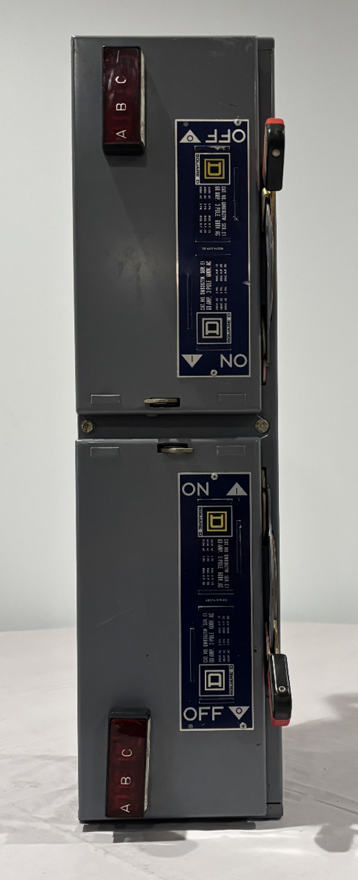 Square D QMB362TW Panelboard Switch 60/60A 600V 3P 3PH NEMA KS1 Fusible Twin Switch