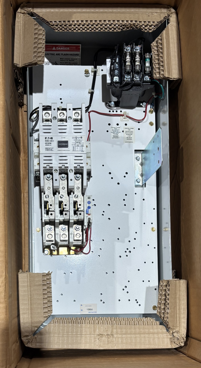 Eaton ECN0731CAA Non-Combination FVNR Starter 3PH NEMA Size 3 460 Motor:460V Coil: 120/110V W/Control Power Transformer
