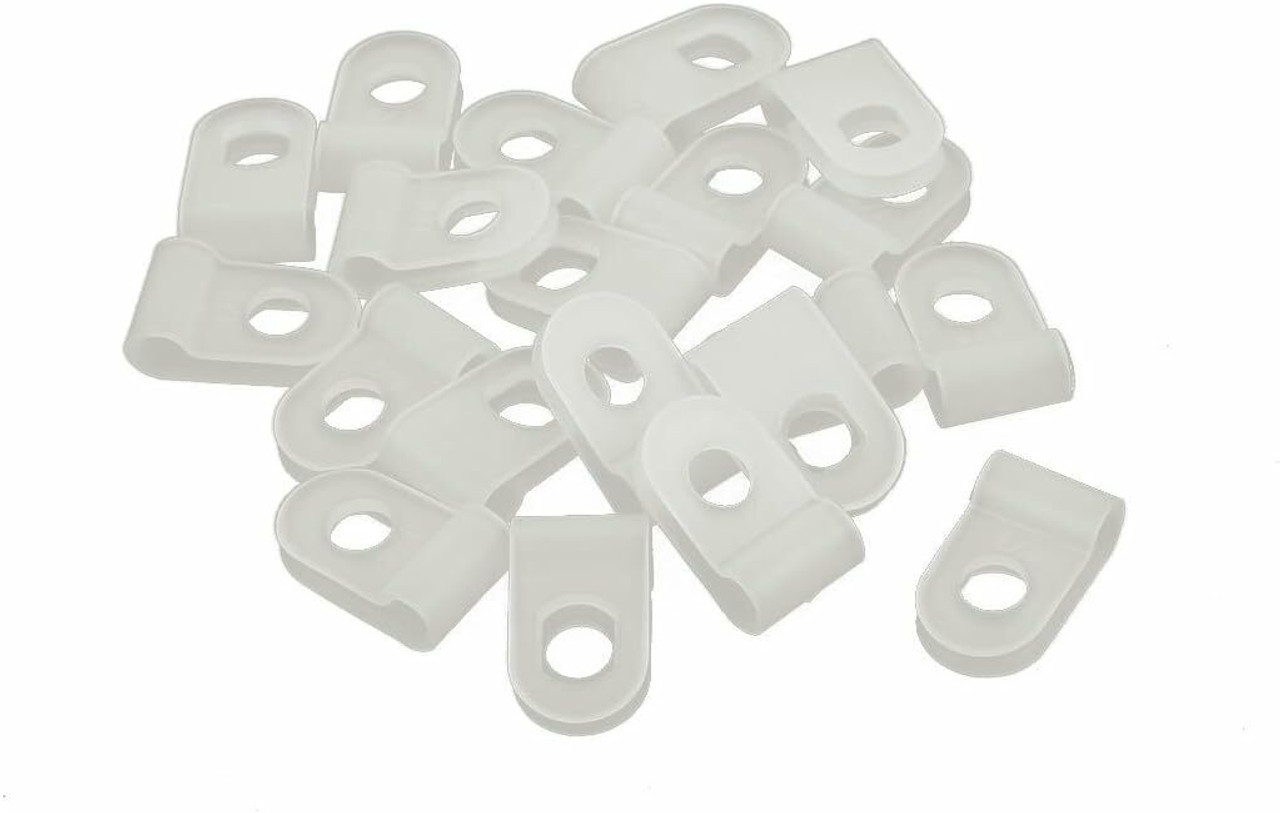 Ideal 15-590 Cable Tie Clamps Neutral Mounting Hole for #10 Screw Pack of 100