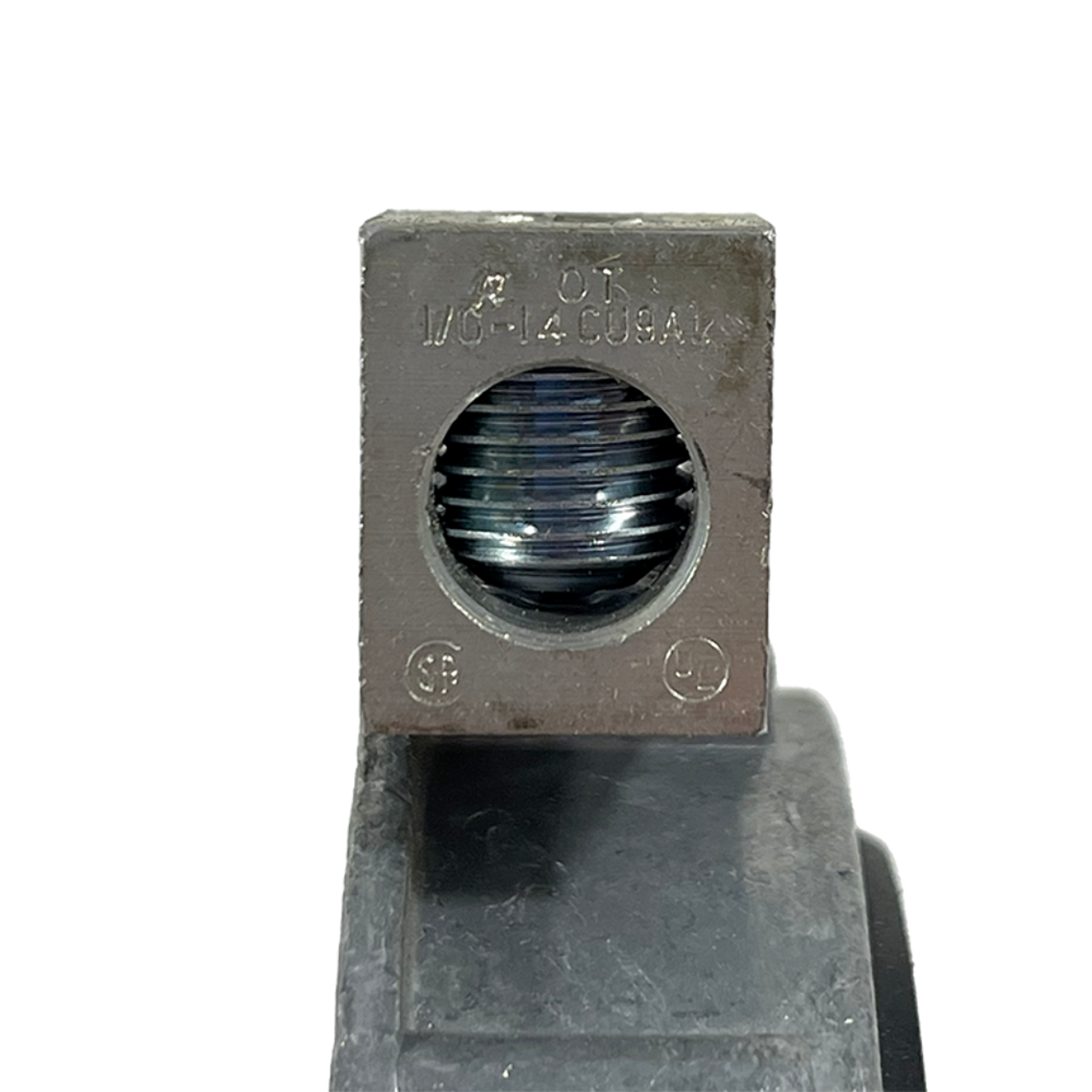 Arlington 496 Ground Bushing 2 1/2-Inch Straight Insulated Zinc Die-Cast
