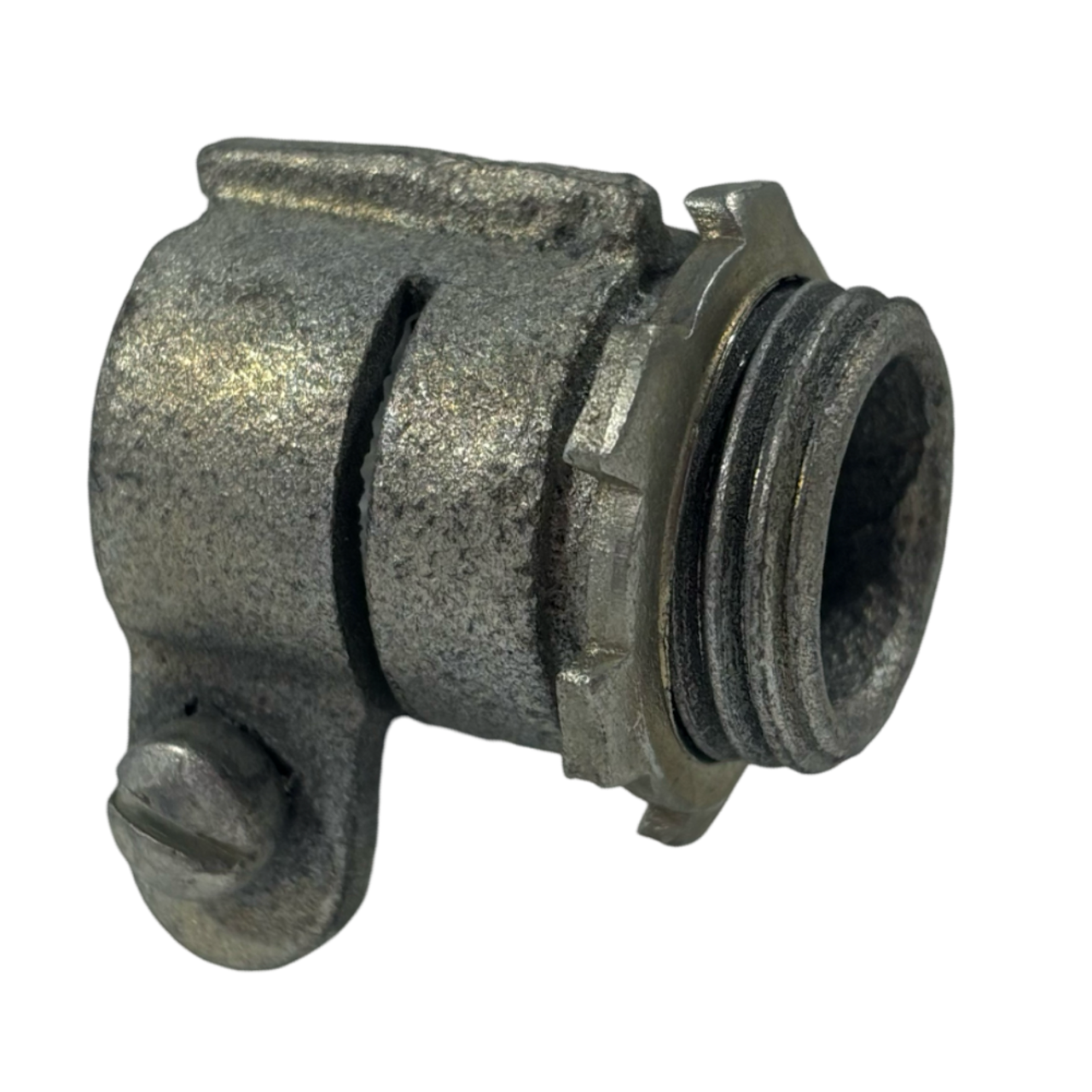 Eaton/Crouse-Hinds 707 3/8" Malleable Squeeze Flex Connector