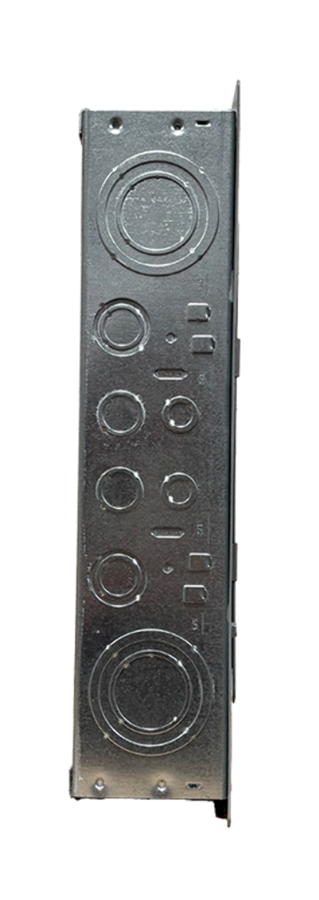 Eaton BRP12L125V24 Main Lug Load Center – 125A, 120/240V, 1PH, 12 Spaces, Aluminum Bus, NEMA 1, Gray