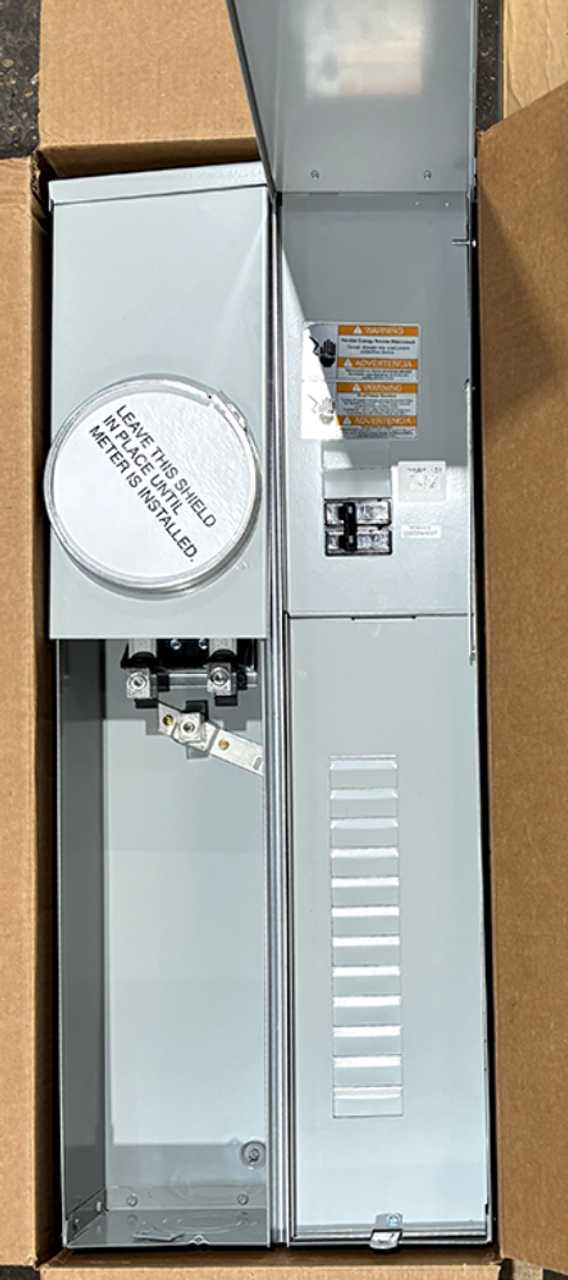 Eaton MBE1224PVL100S Solar Pwr Cntr Meter Brkr 100A 120/240V 12SP 24CR NEMA 3R