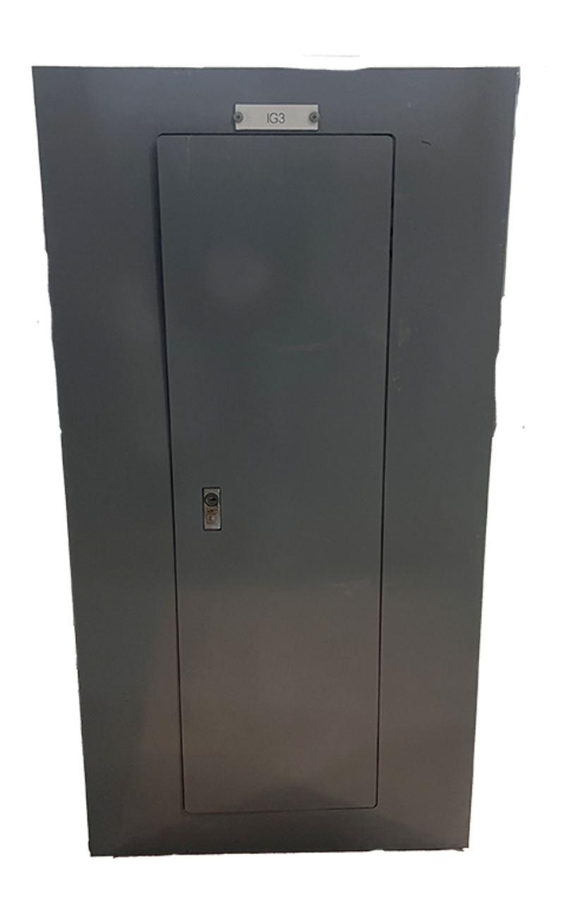 Square D NQOD Panelboard 225A 208Y/120VAC 3Ph 4W Series E2 w/MHC38S Enclosure NEMA 1 42 Spaces