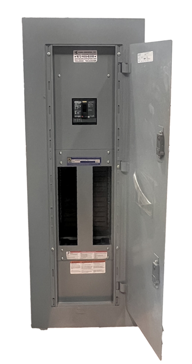 Square D NF 29417646580030001 Main Breaker  Panelboard 250A 480Y/277V 3Ph 4W Series E1 w/NC56S Enclosure NEMA 1 30 Spaces