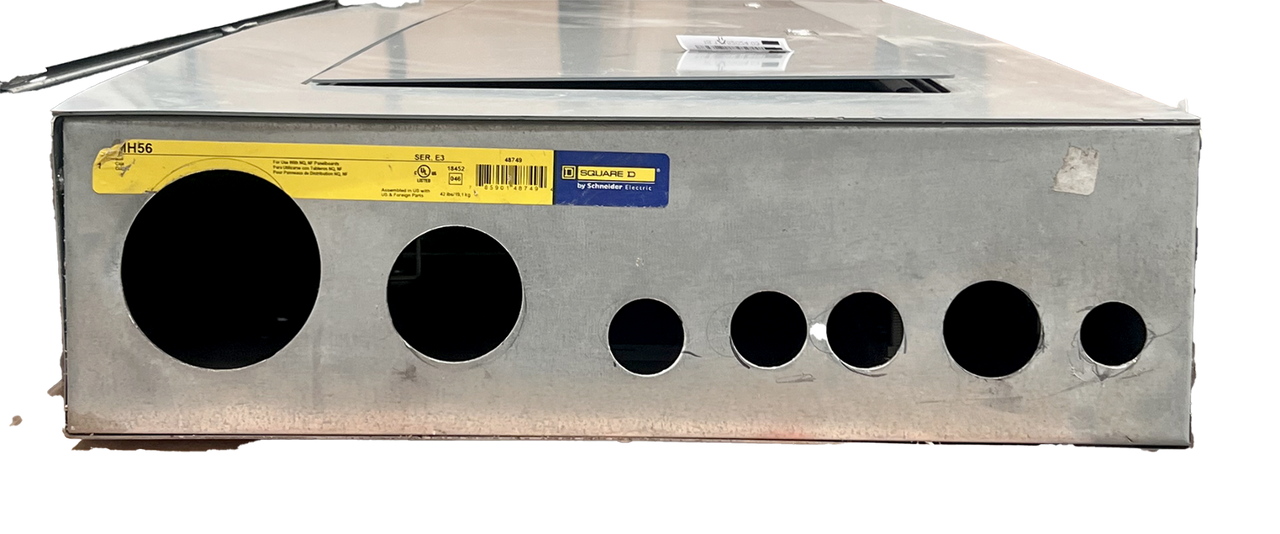 Square D NF 29417646580030001 Main Breaker  Panelboard 250A 480Y/277V 3Ph 4W Series E1 w/NC56S Enclosure NEMA 1 30 Spaces