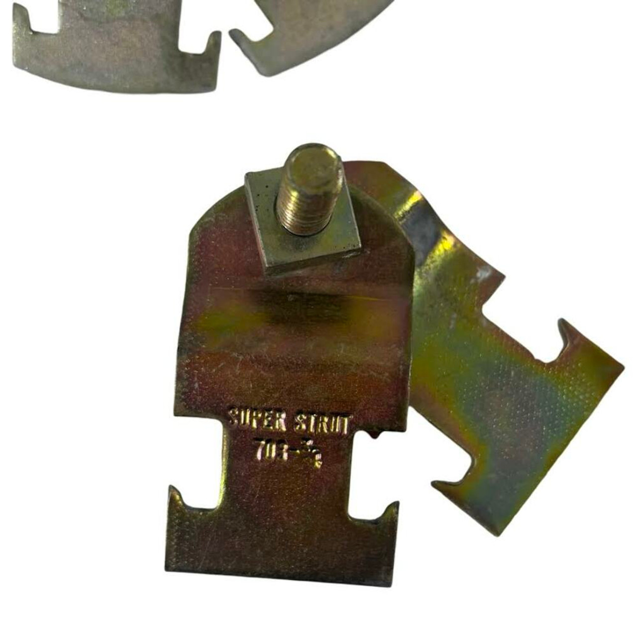 Steel City C105-3/4 3/4" Pipe Strap, Steel, 2 Piece