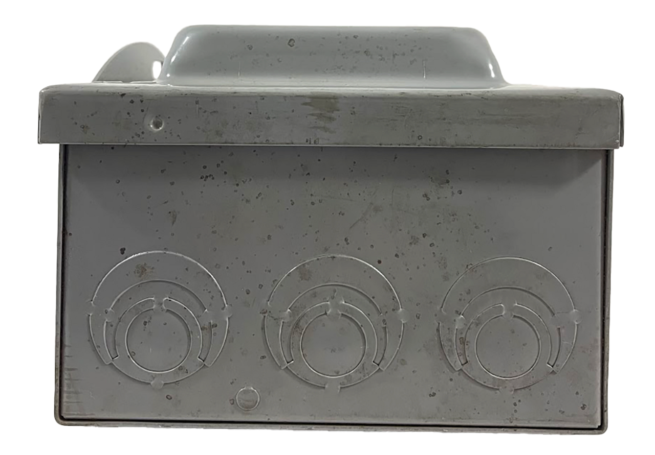 Square D HU262 Non-Fusible Disconnect Heavy Duty 60A 600V NEMA 1 2P 1Ph 2W