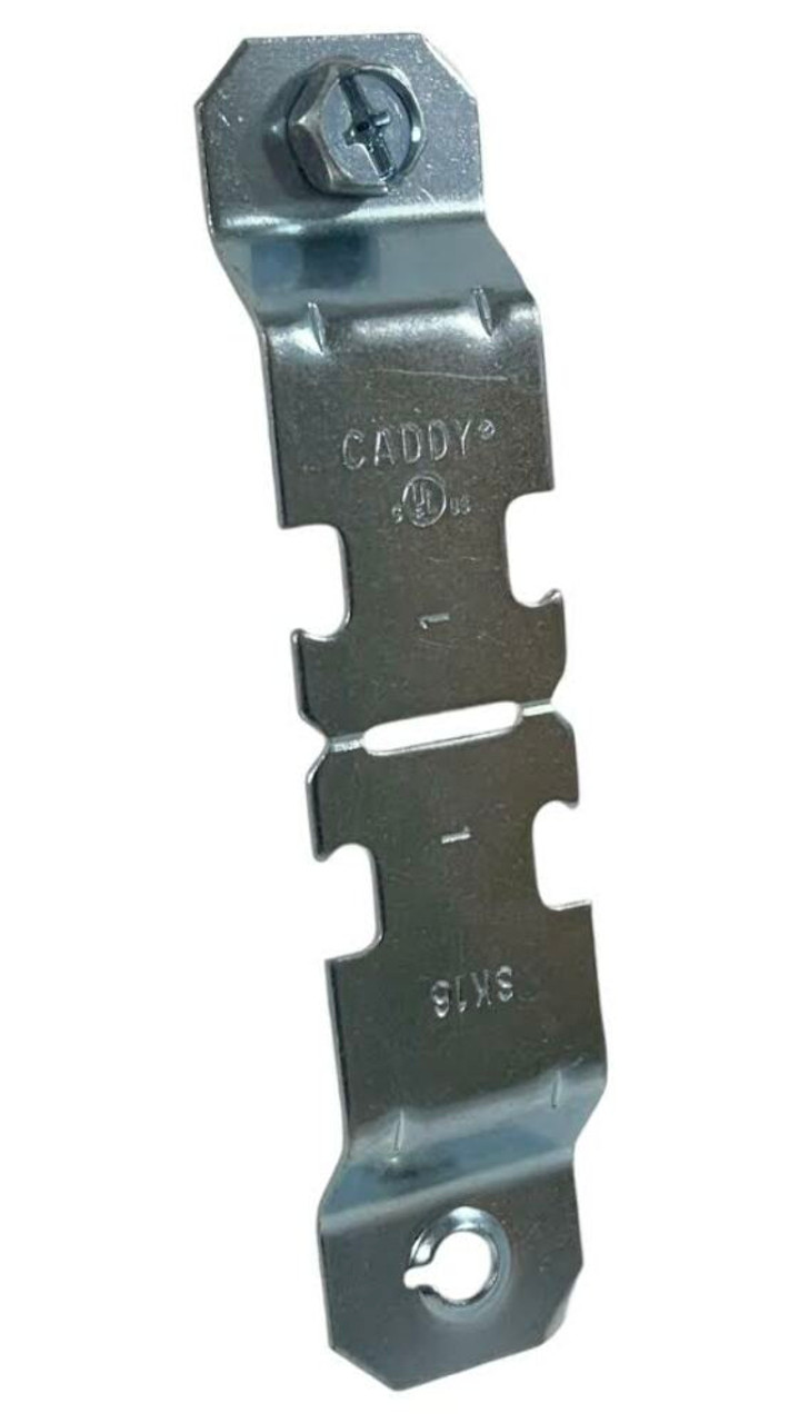 Caddy SK16ALA 1" Aluminum Strut Clamp, 1 Piece, EMT/Rigid/Pipe to Strut Clamp