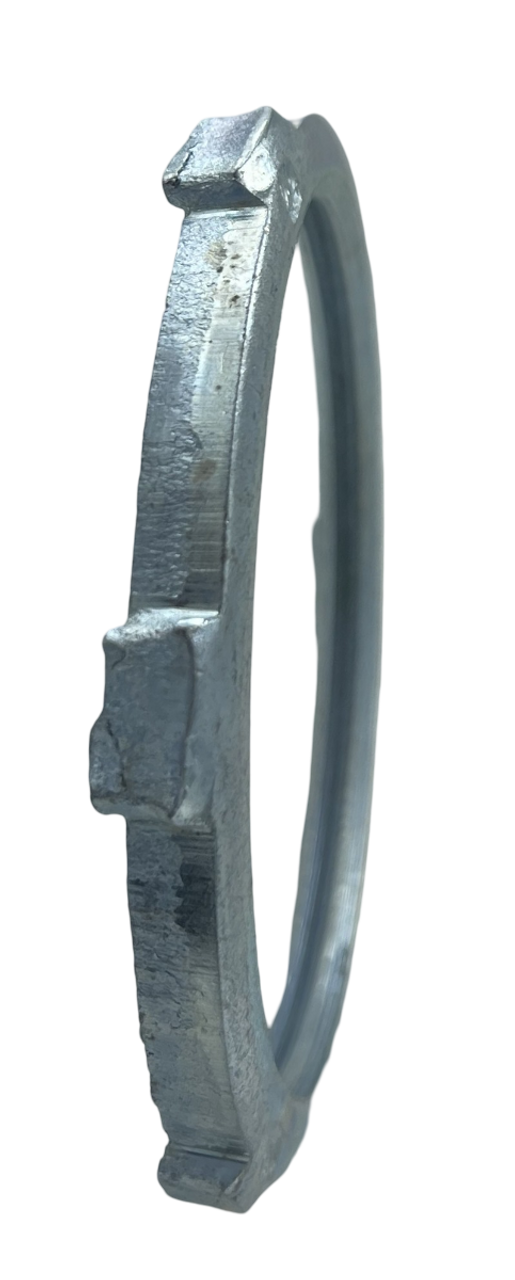YAGI BL-250 Locknut 2 1/2 Inch Threaded Zinc Plated Steel Used on IMC/Rigid Conduit