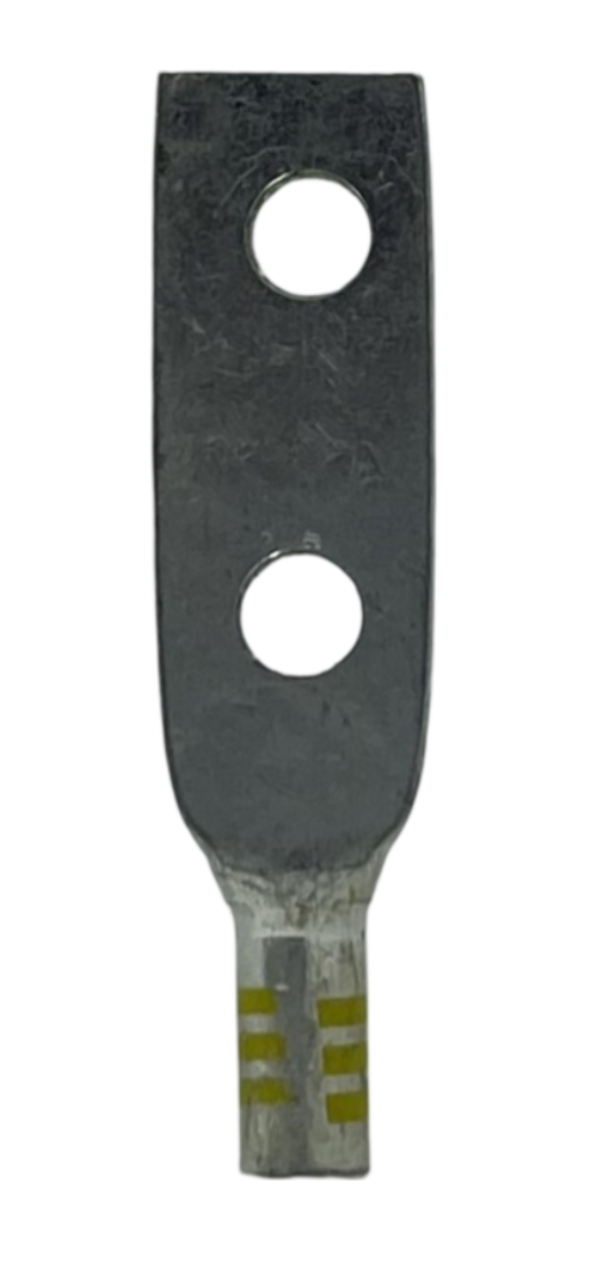 Izzy i1410-10S Compression Lug 14-10 AWG 2-Hole #10 Stud Copper W/Inspection Window Yellow