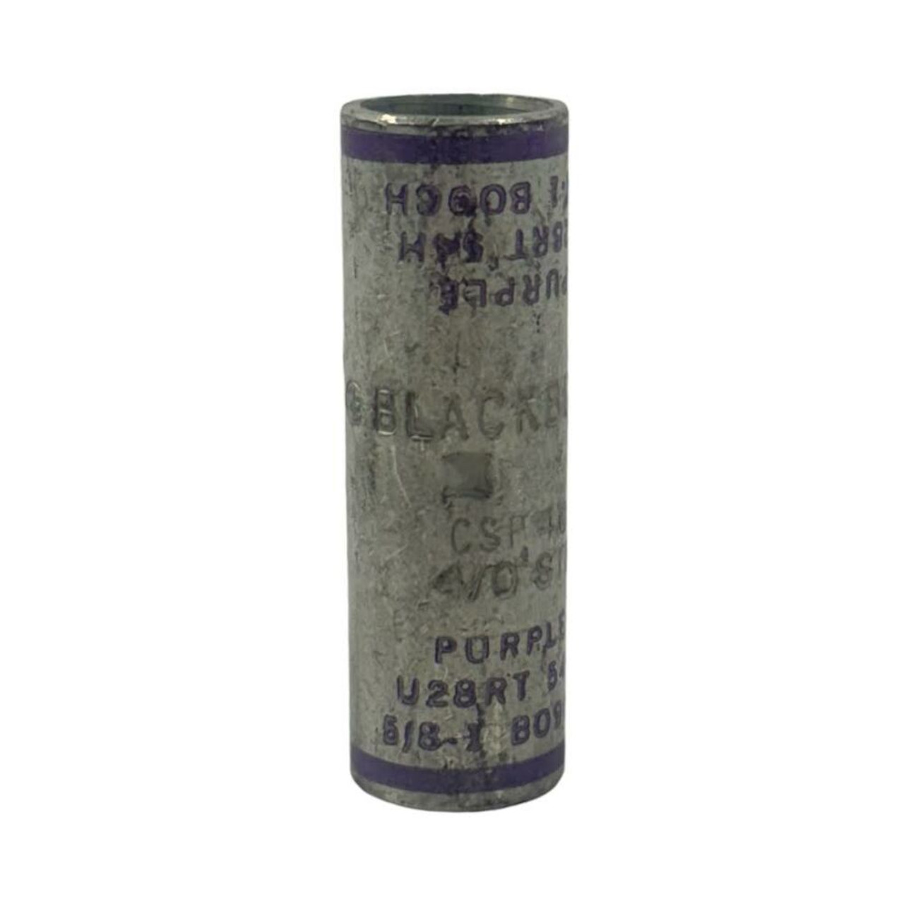 Blackburn CSP40  4/0 AWG Conductor, 1-7/8 in L, Short Barrel, Copper, Purple