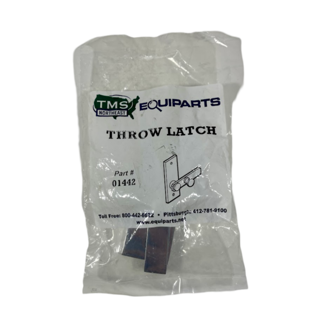 Equiparts 01442 Throw Latch 3-1/2" C x C
