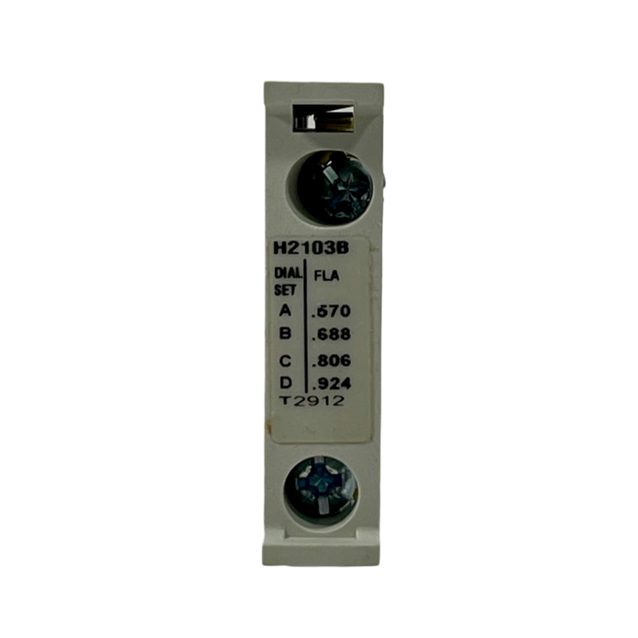 Eaton H2103B-3 Freedom Series NEMA Heater Coil .570 to .924 AMP Pkg of 3