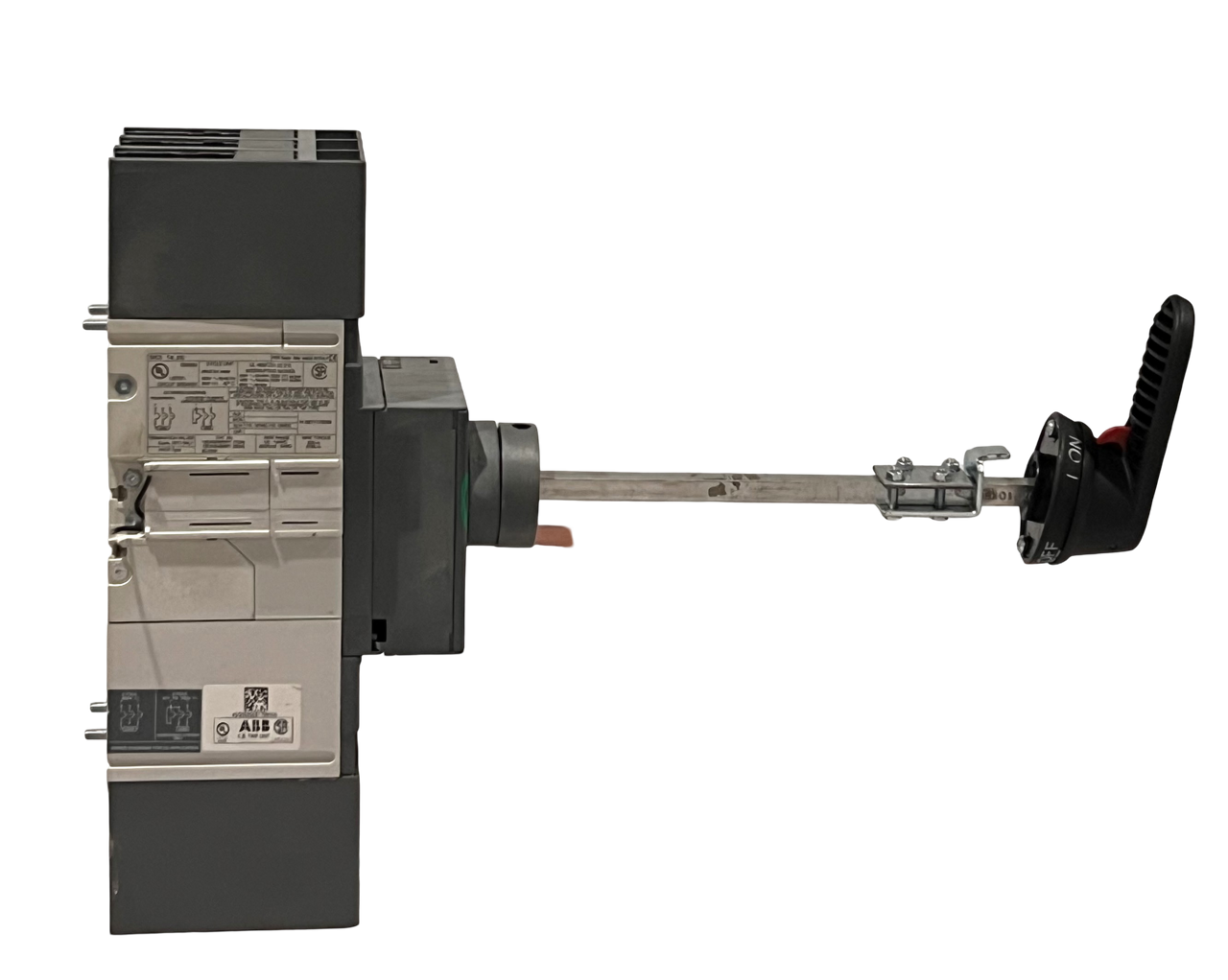 ABB SACE T4L 250 Circuit Breaker 250A 600V 3P 65kA w/Shunt Trip and Rotary Handle