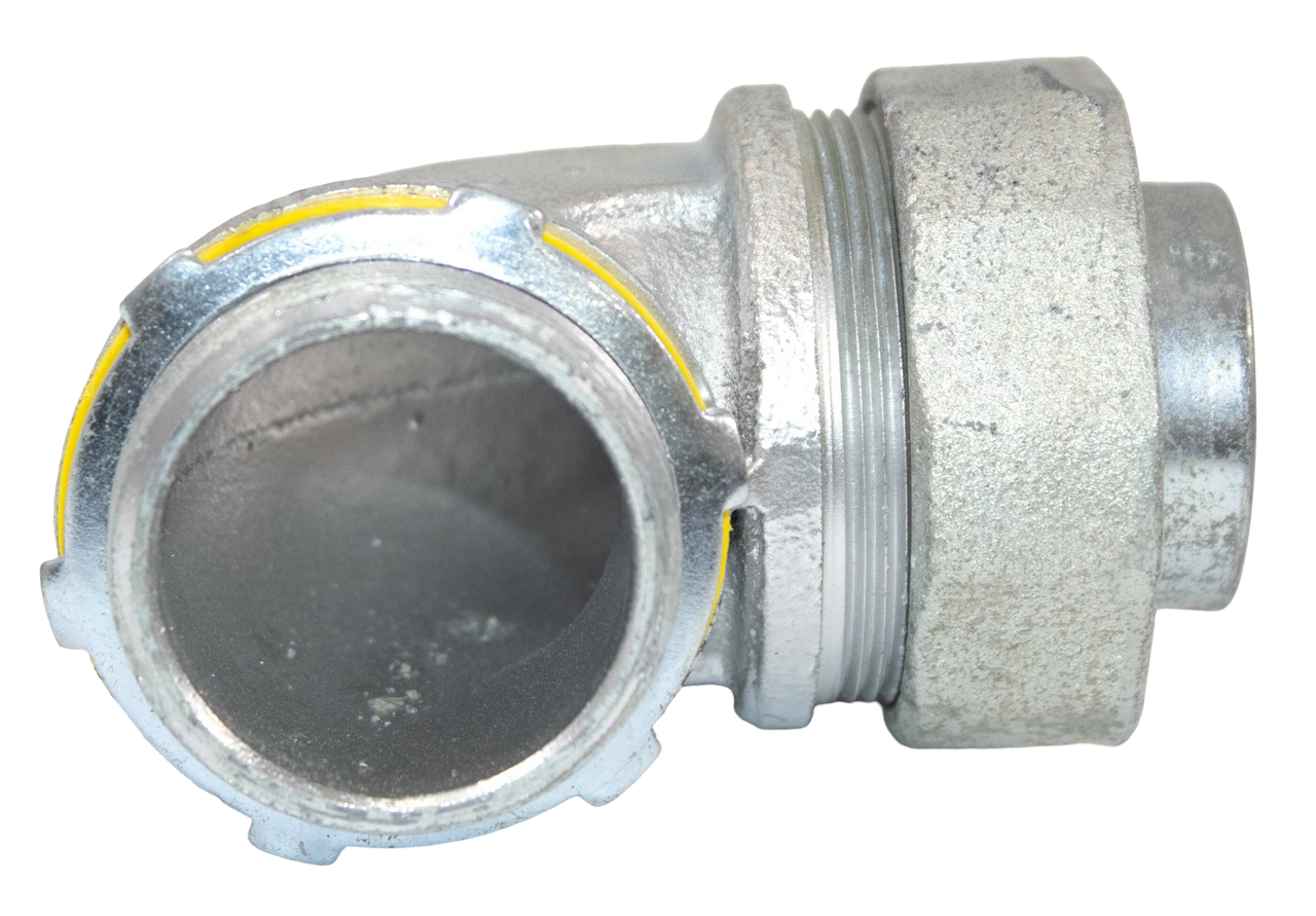Eaton/CH LT15090 Liquidtight Connector 1 1/2 In 90 Deg Non-Insul Malleable Iron