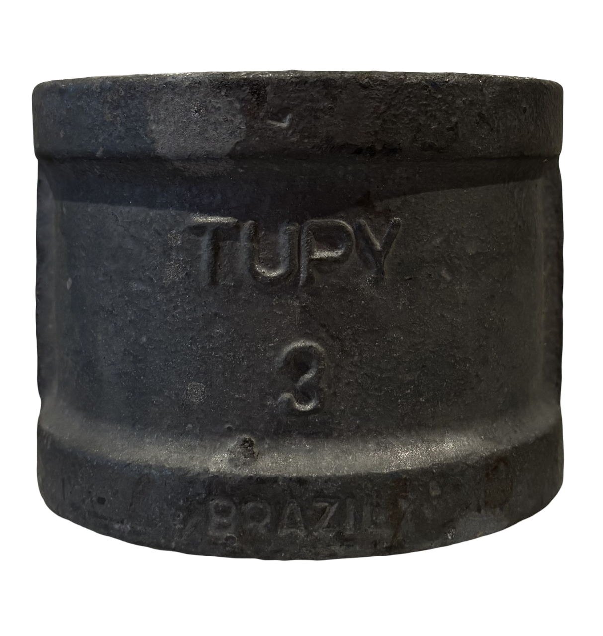 Tupy 300 Straight Coupling 3 Inch Malleable Iron