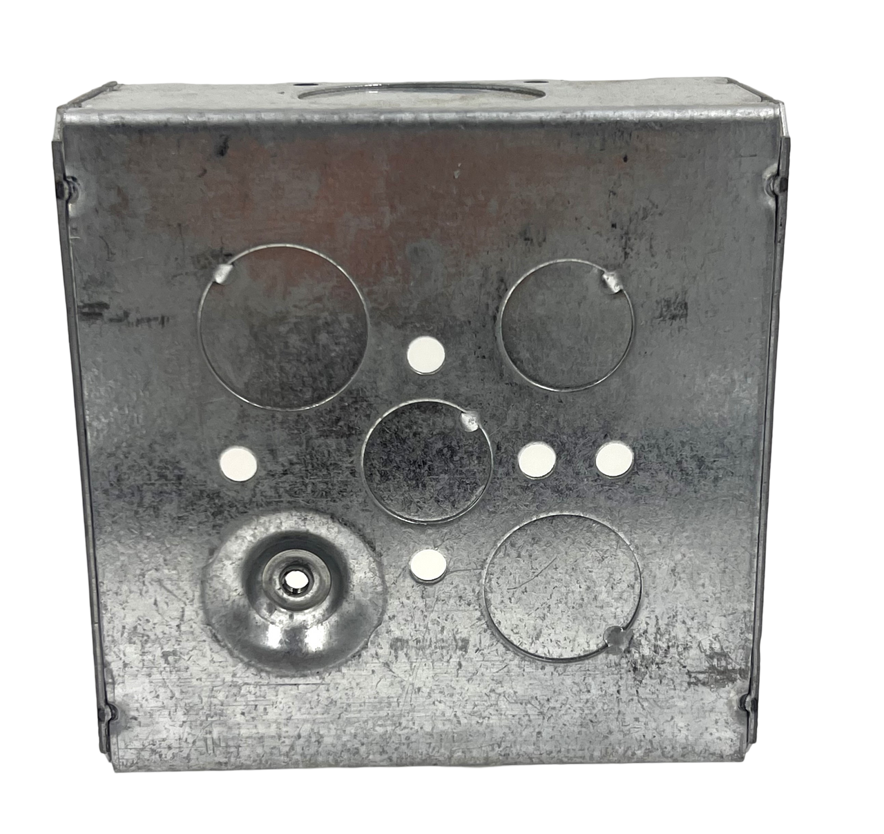 Orbit 5SDB-125 4 11/16-Inch Square Box 2 1/8-Inch Deep Steel