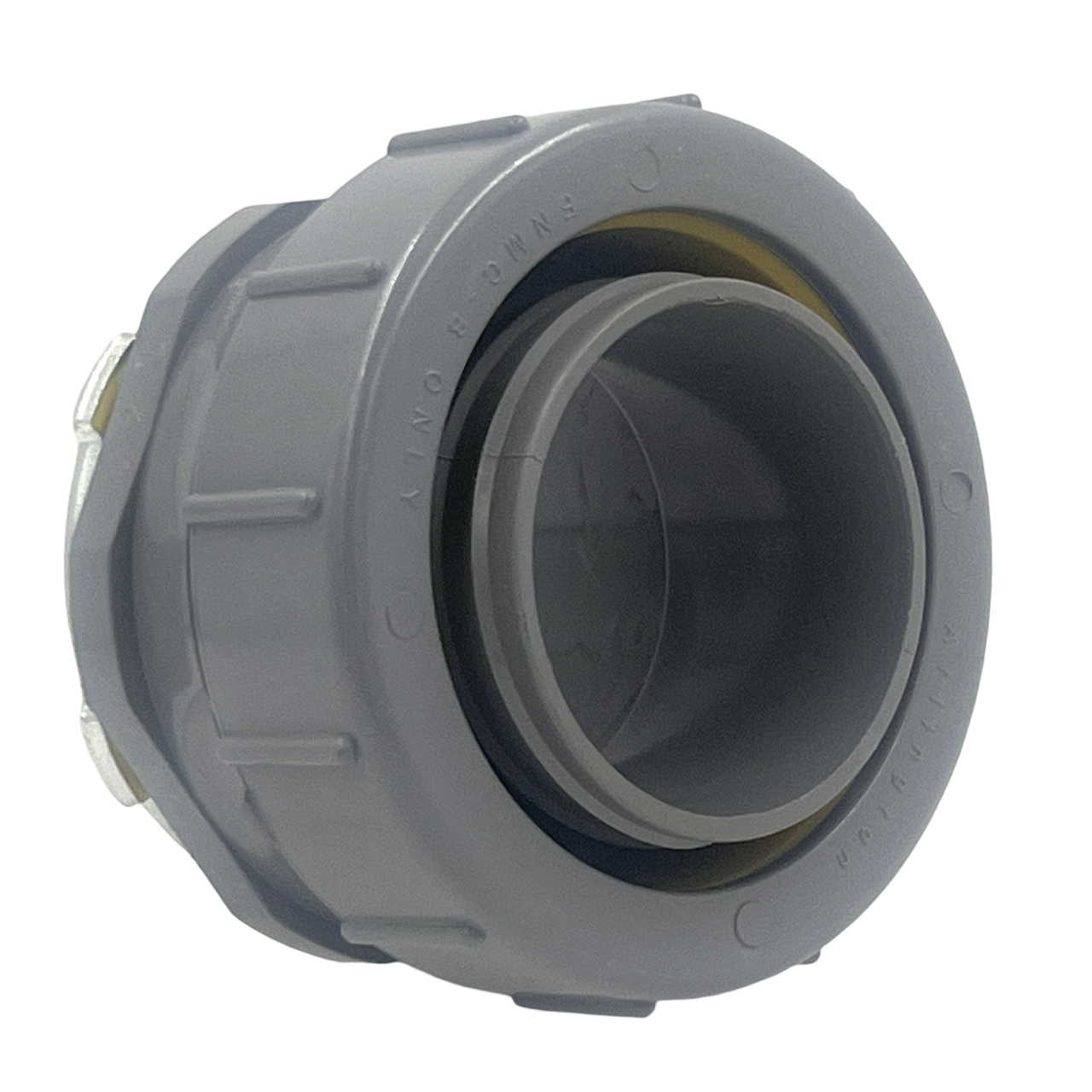 Arlington NMLT200 PVC Straight Liquidtight Connector 2-Inch  UV Rated Plastic Material