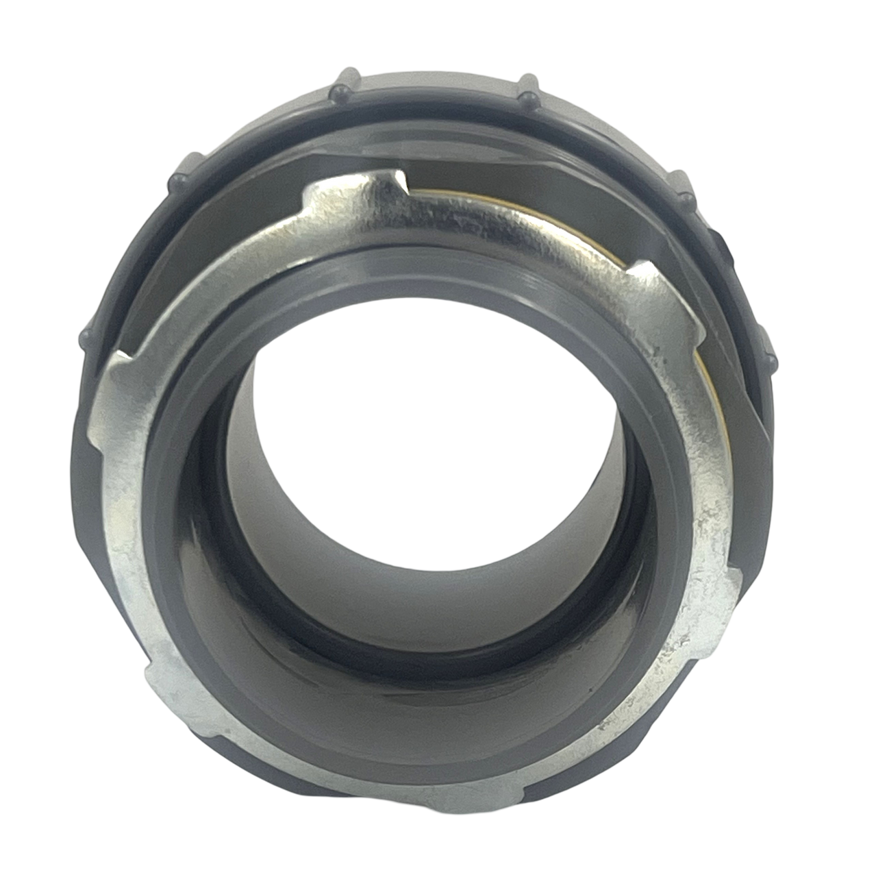 Arlington NMLT200 PVC Straight Liquidtight Connector 2-Inch  UV Rated Plastic Material