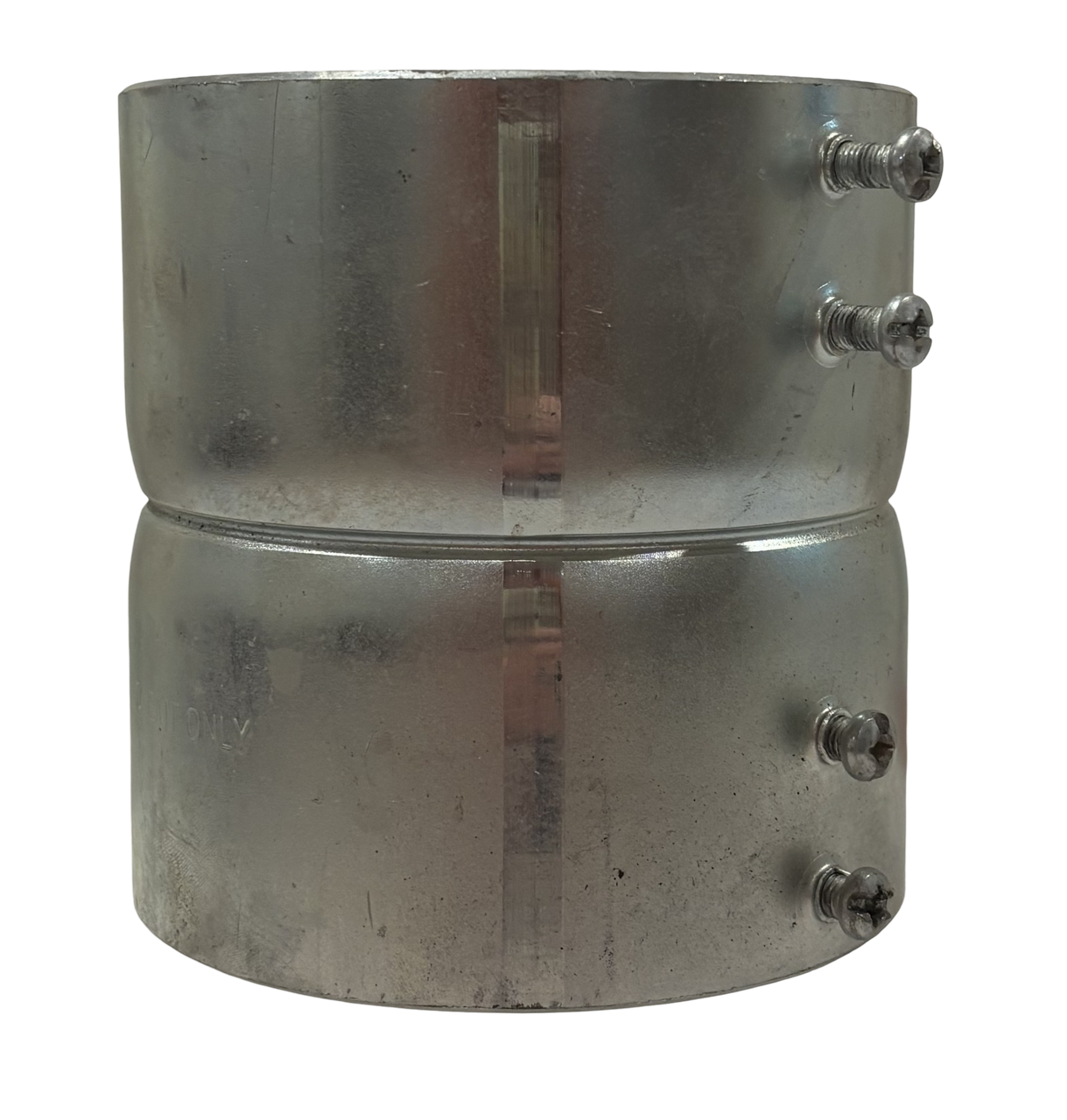 YAGI TK1210A Set Screw Coupling 4 Inch Zinc Plated Steel Use With EMT Conduit
