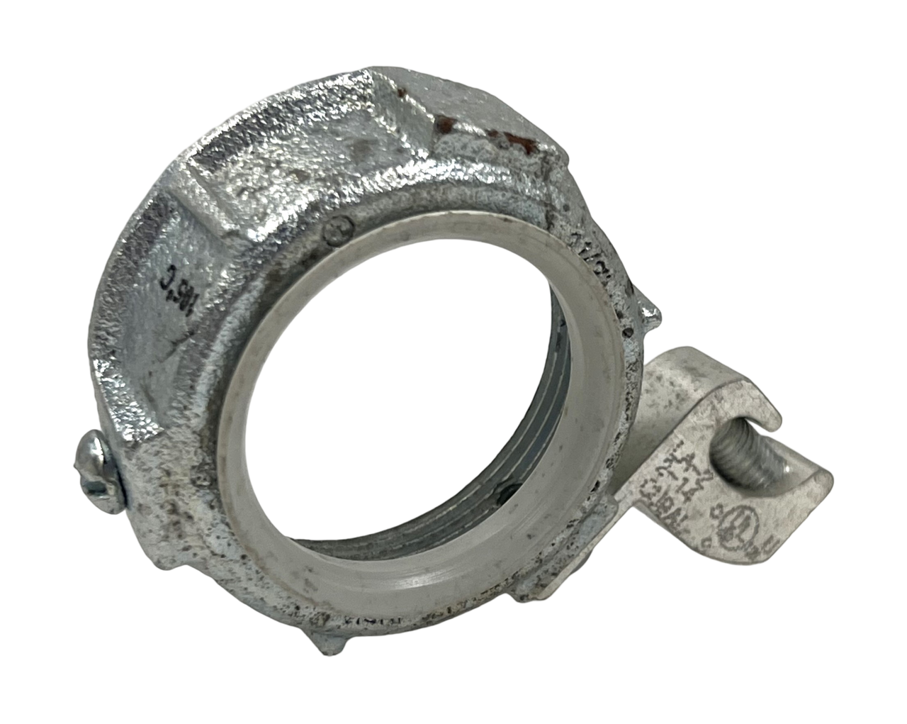 Bridgeport 385 Ground Bushing  1 1/2-Inch Insulated Malleable Iron #14 to 1/0 AWG Cable Size 14-1/0