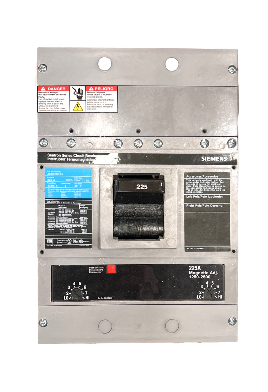 Siemens P2O42JX250FTS Lighting Panel Type P2 400A 125/250VDC 1PH 3W NEMA 1 42 SP