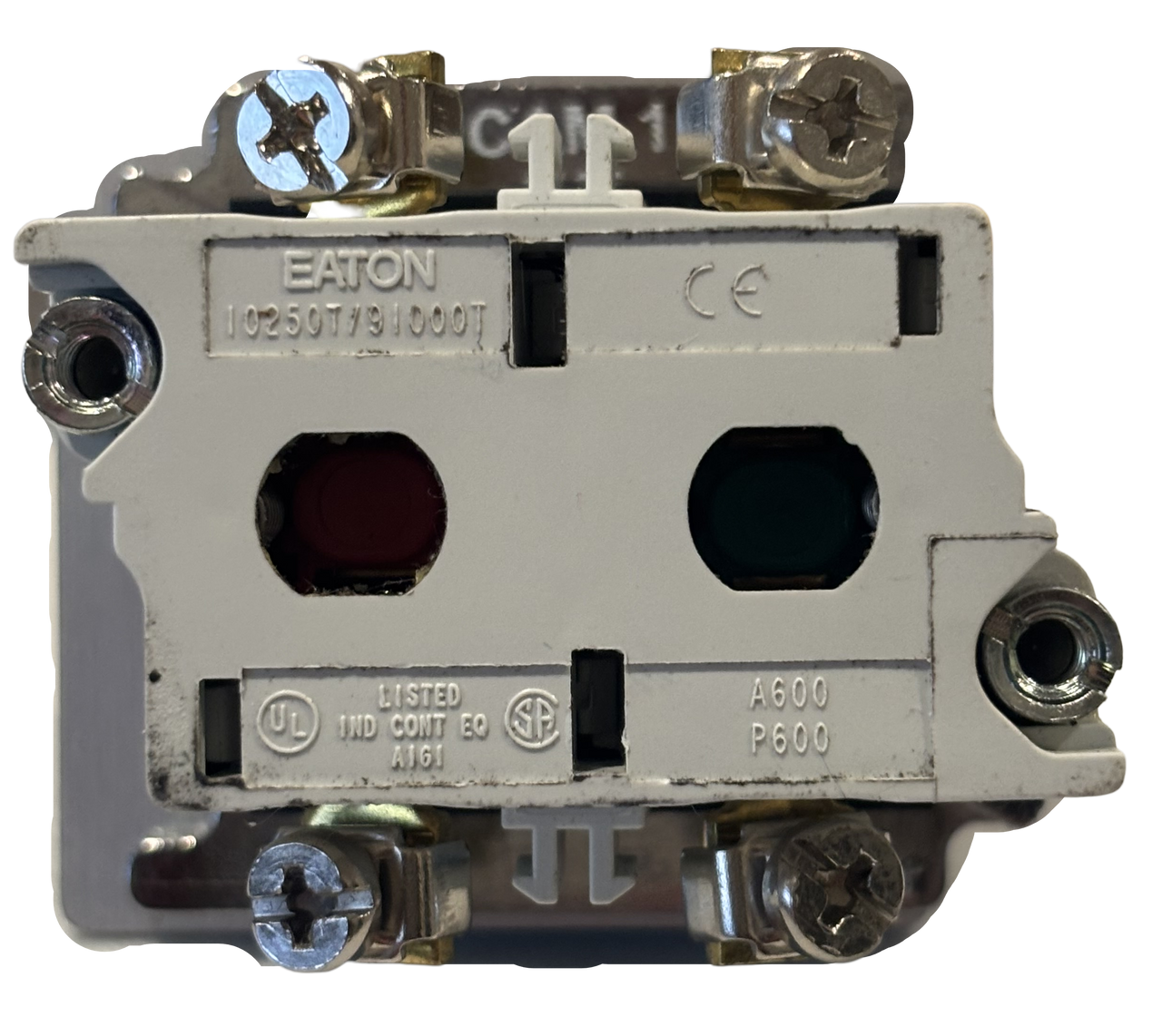 Eaton 10250T Pushbutton Selector Switch 30.5 mm Heavy-Duty Water/Oil Tight 2 Pos