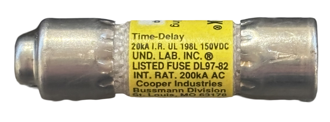 Bussmann LP-CC-15 Fuse 15A 600V 200kA Time-Delay Dual-Element Current Limiting