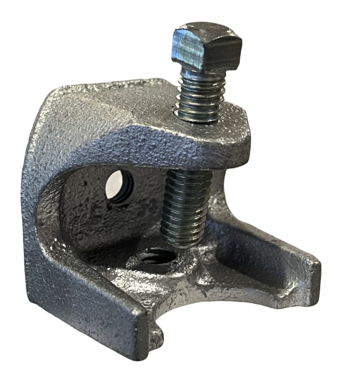 Bridgeport 953 Beam Clamp 2 Inch Malleable Iron Square Head Screw Type