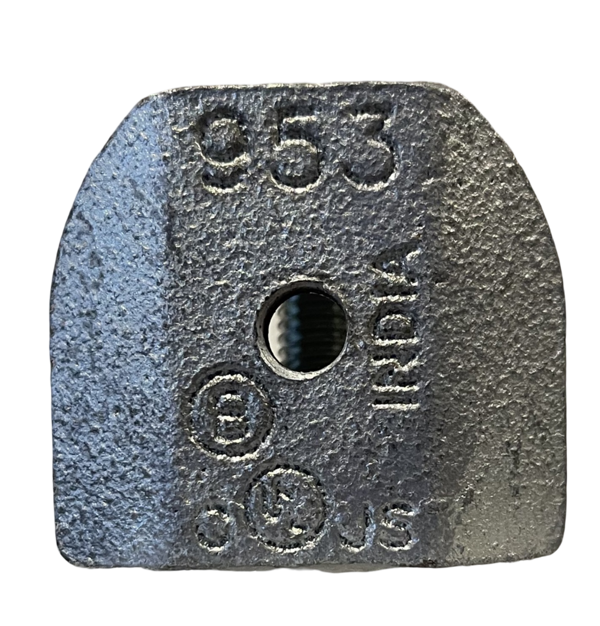 Bridgeport 953 Beam Clamp 2 Inch Malleable Iron Square Head Screw Type