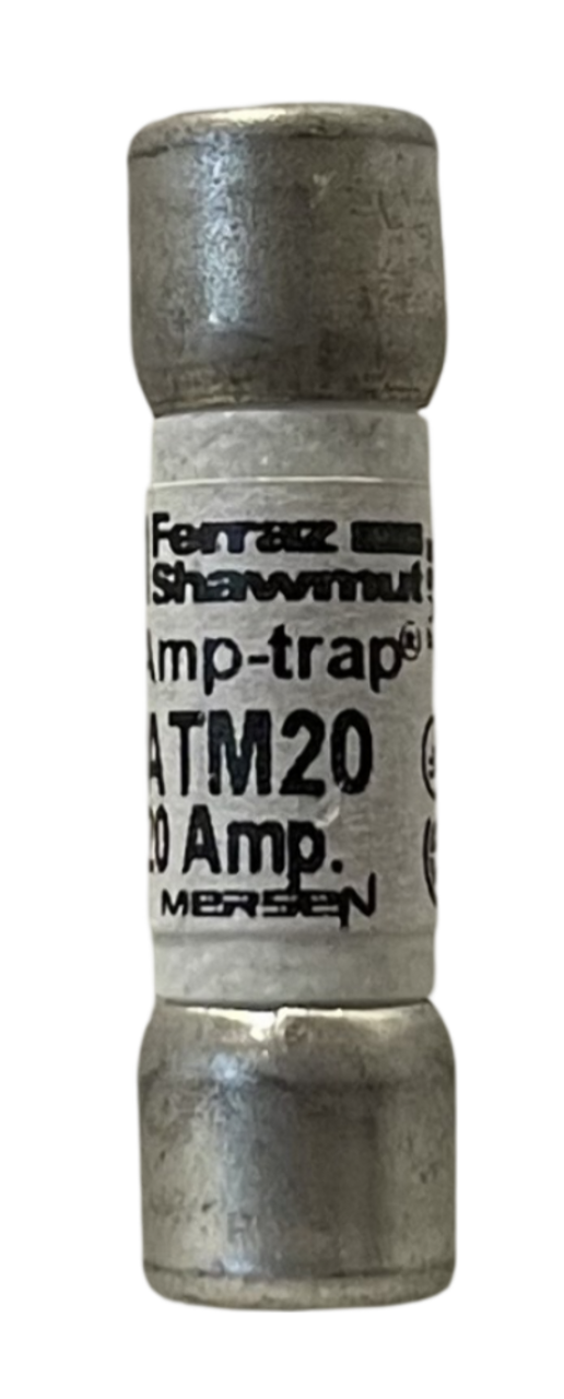 Ferraz Shawmut ATM20 Fuse 20A 600V 100kA Amp-Trap Fast Acting