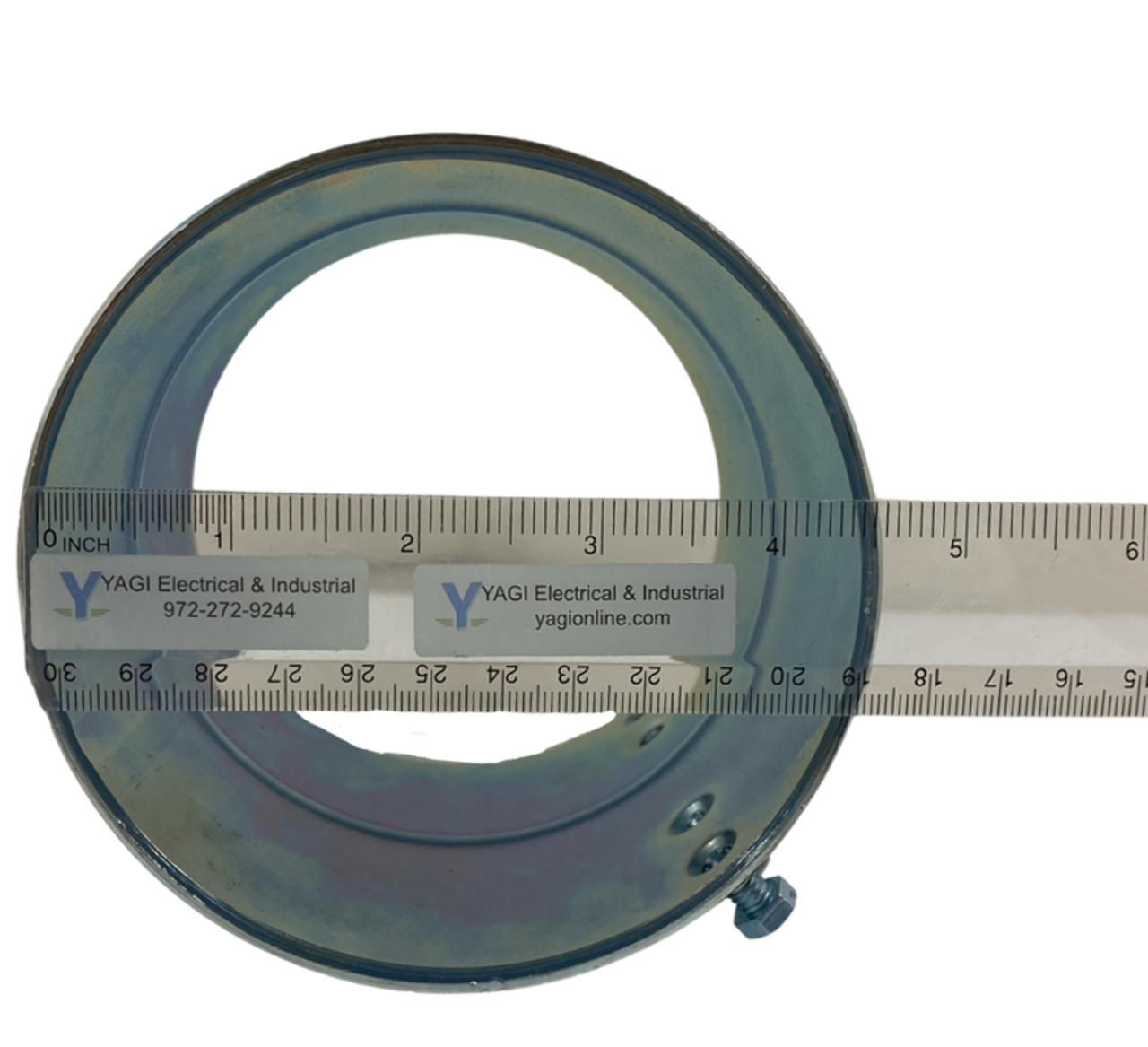 YAGI 2156 Set Screw Coupling 4 Inch Steel for EMT/Rigid/IMC Conduit Dry Location
