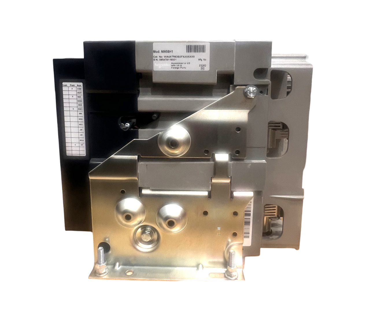 Square D NW08H1 Breaker WA4ATR63B3FXXXXXXX 800A 635V 3P 3PH 50/60Hz 65kA
