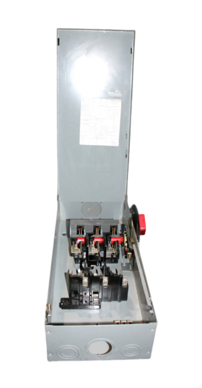 General Electric TH3362R - Heavy Duty Safety Switch 60A 600V NEMA 3R 3P