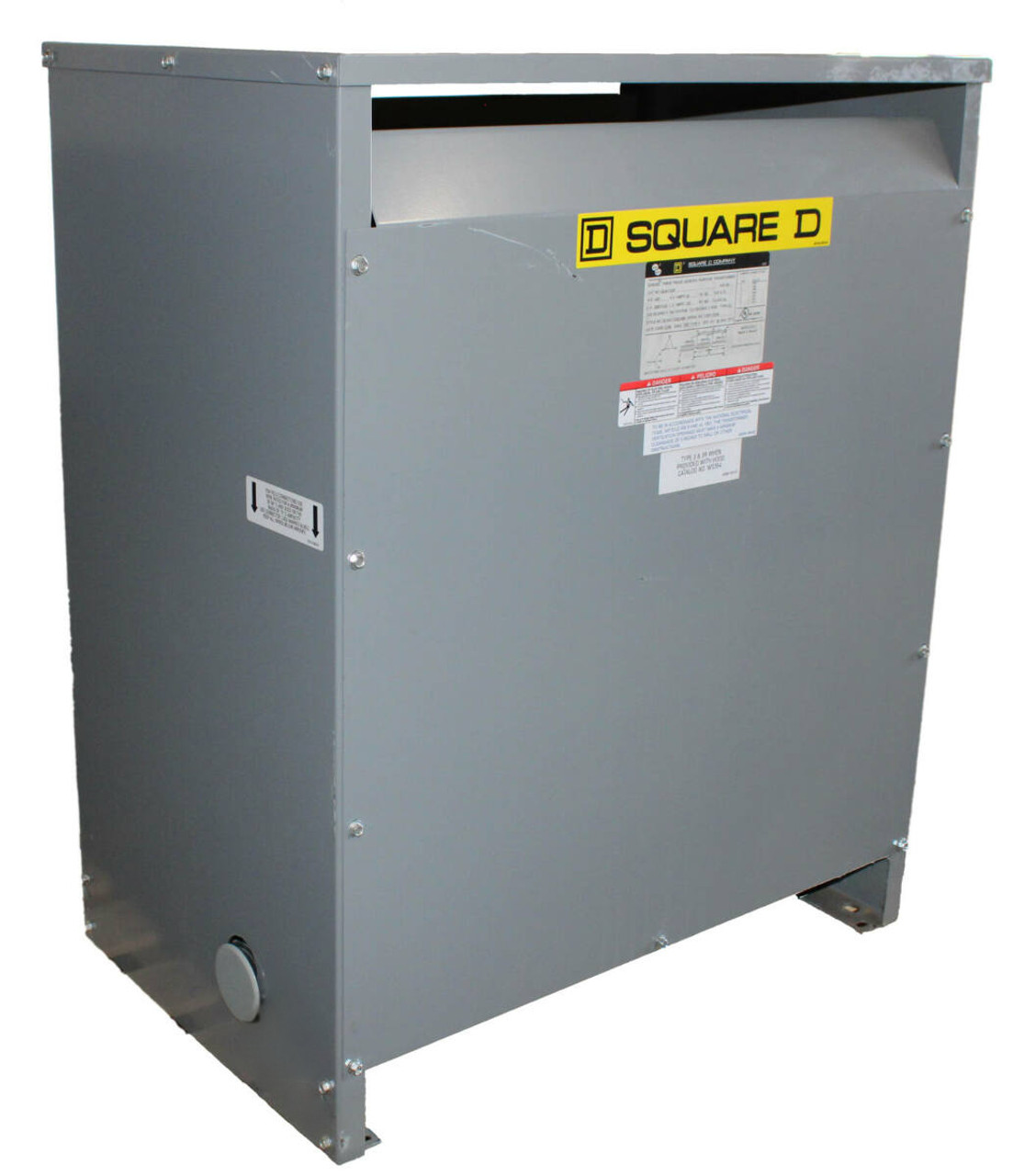 Square D EE45T3HF Transformer 45kVA Pri: 480 Sec: 208Y/120 3PH 60Hz Type 2 Encl