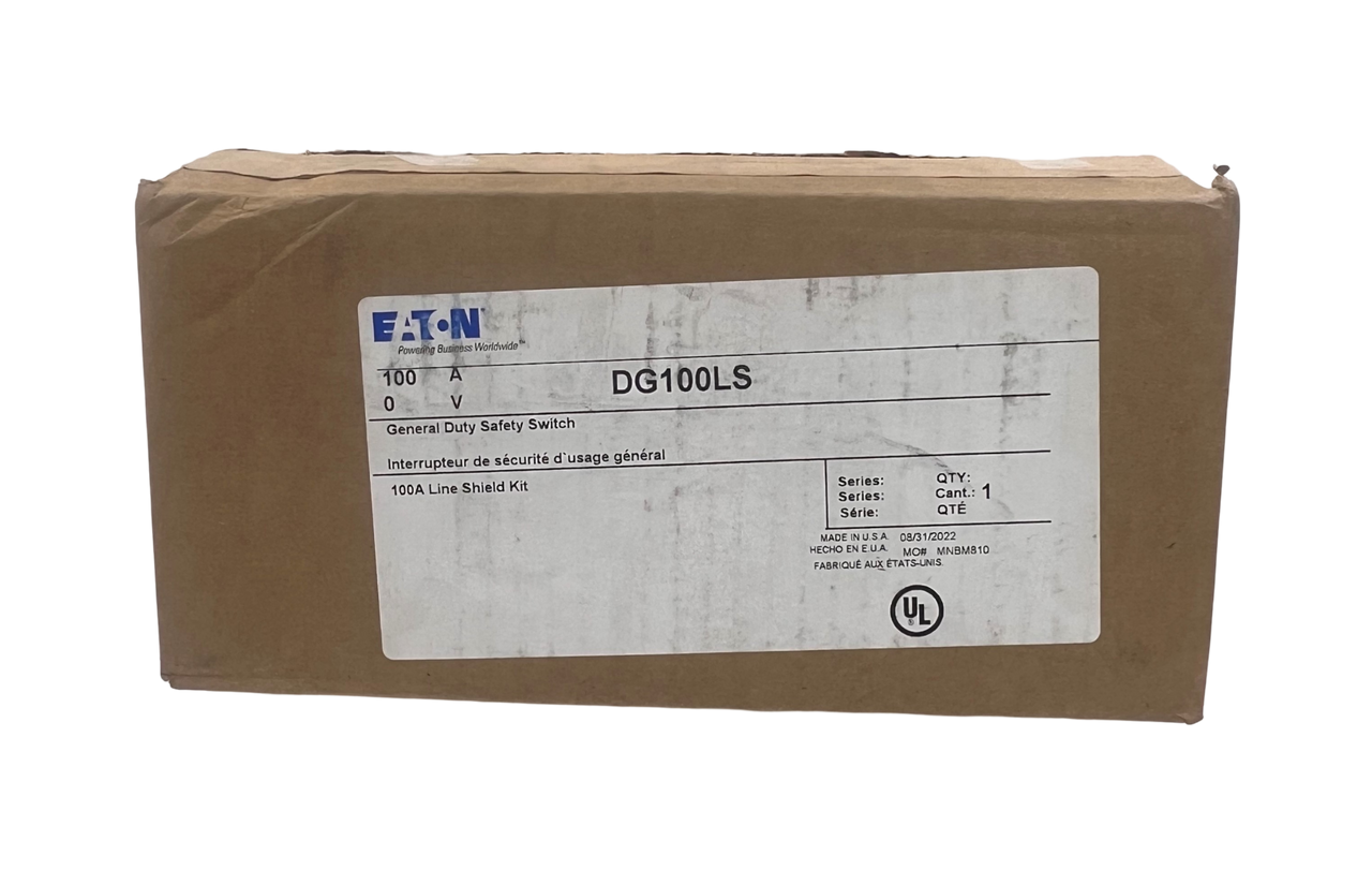 Eaton DG100LS General Duty Safety Switch Accessories 100A Line Shield Kit