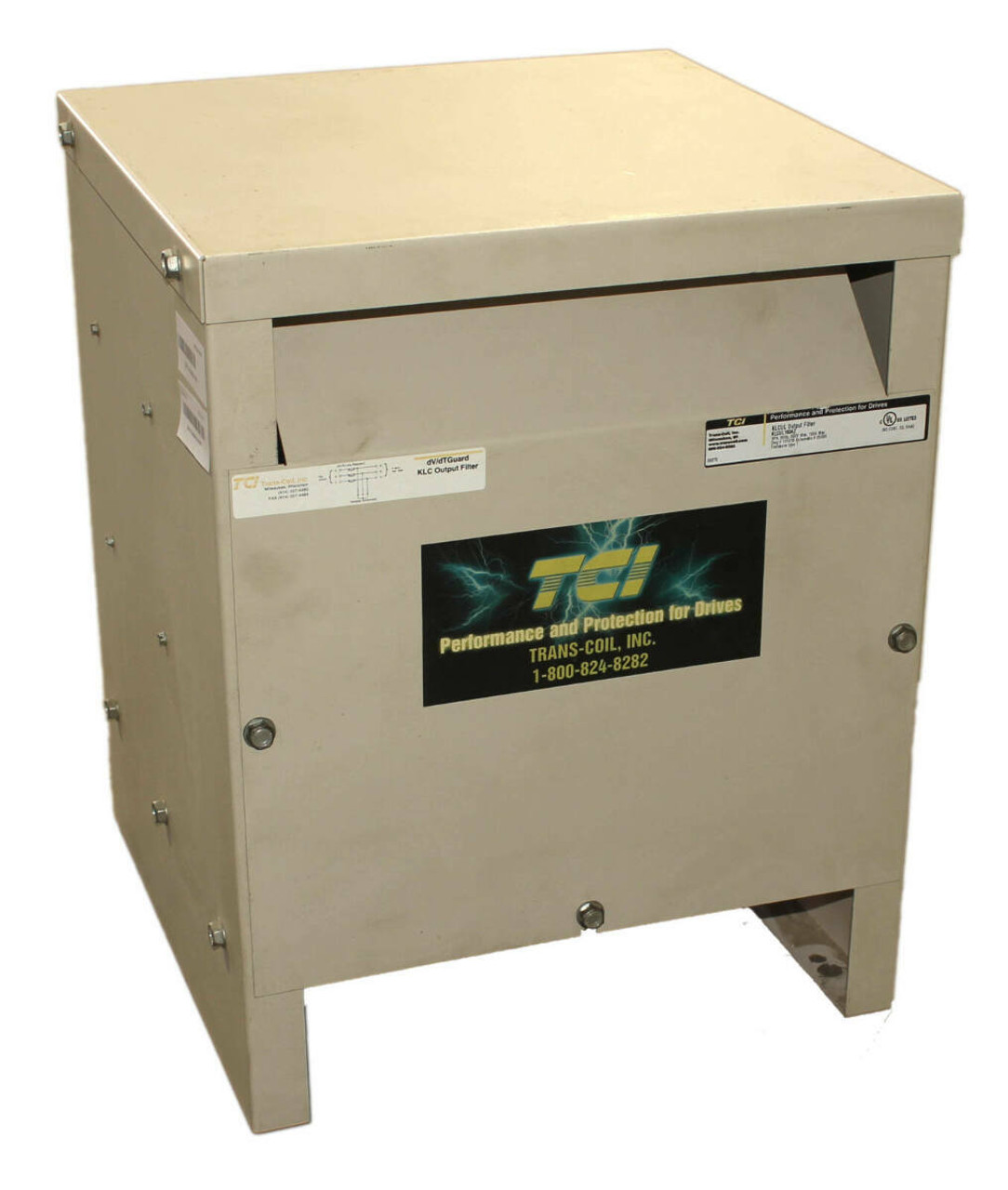 TCI KLCUL160A2 Output Filter 160A 480V NEMA 1 3PH 125HP